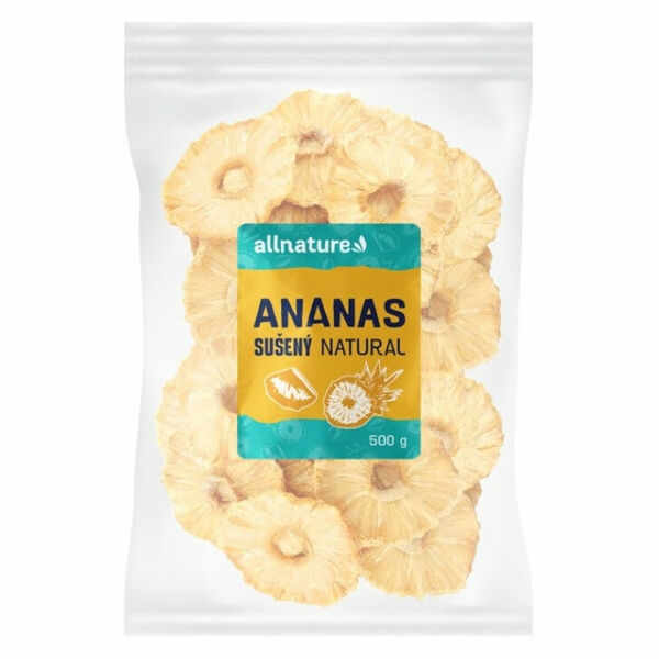 ALLNATURE Ananas sušený natural 500 g porovnat ceny
