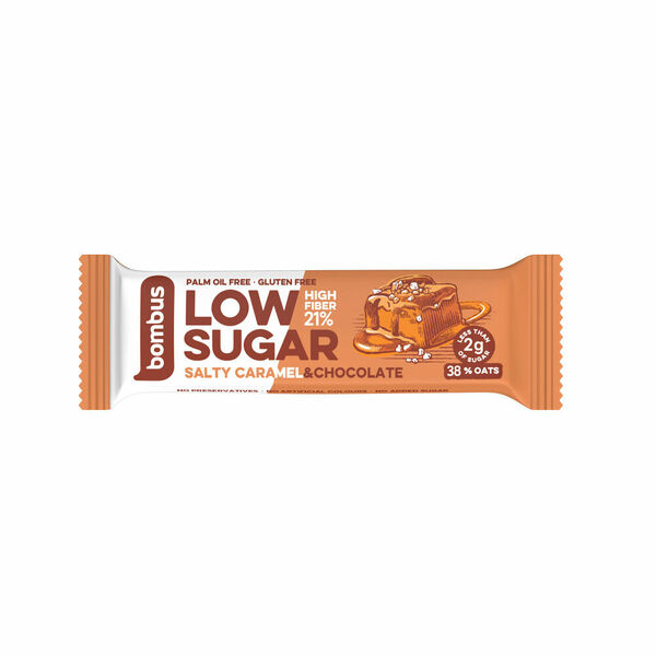 BOMBUS Low sugar salty caramel & chocolate 40 g porovnat ceny