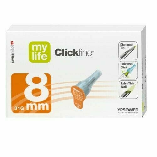 CLICKFINE jehly clickfine pro vŠechna inzulÍnovÁ pera, vel 3 porovnat ceny