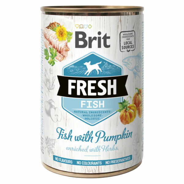 BRIT Fresh Fish with Pumpkin konzerva pro psy 400 g porovnat ceny
