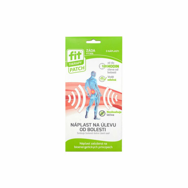 FIT THERAPY náplast na záda 3 kusy porovnat ceny