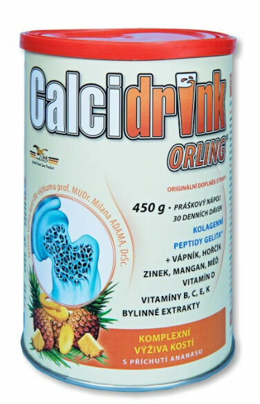 Calcidrink Nápoj ananas 450g porovnat ceny
