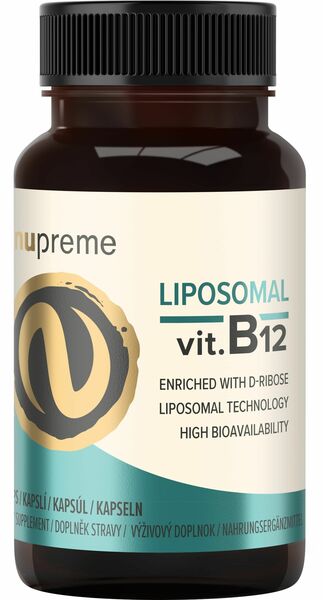 Nupreme Liposomal Vit. B12, 30 kapslí porovnat ceny