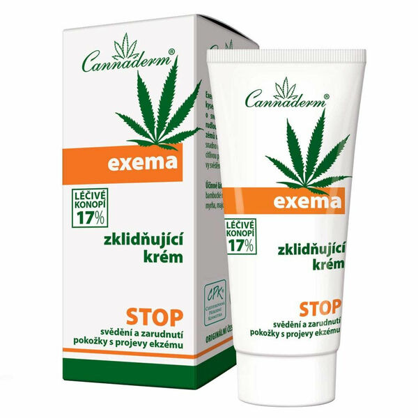 Cannaderm Exema pH 4.7 zklidňující krém 50 g porovnat ceny