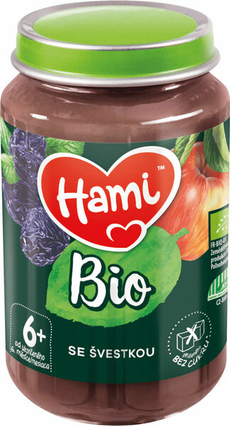 Hami BIO ovocný příkrm Se švestkou 190g, 6+ porovnat ceny