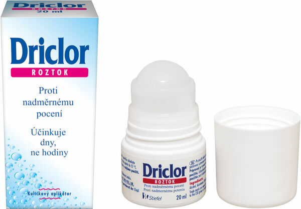 Driclor roztok roll-on 20 ml porovnat ceny