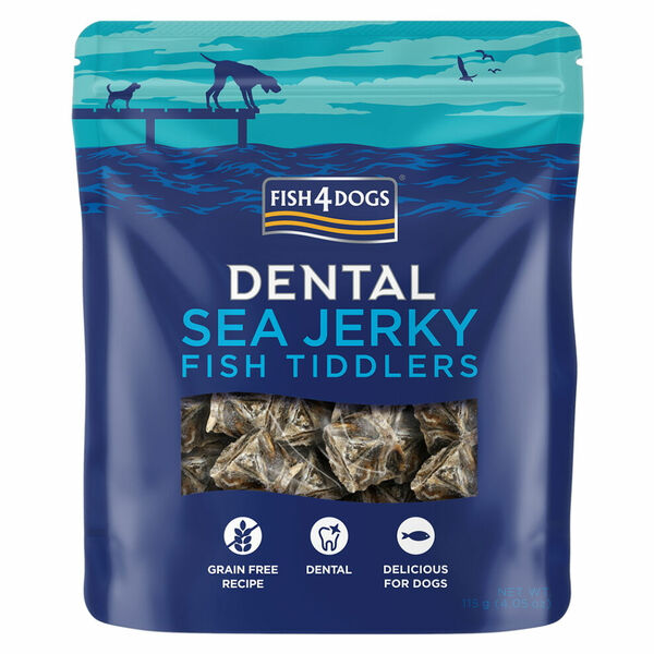 FISH4DOGS Dentální pamlsky pro psy mořská ryba rybičky 1 ks, Hmotnost balení: 575 g porovnat ceny