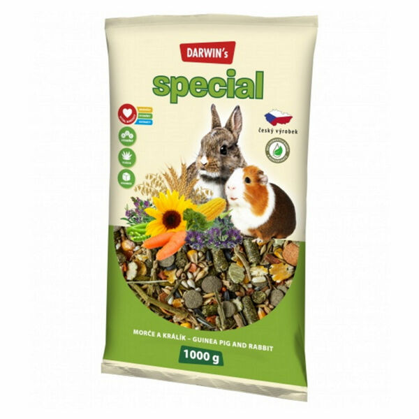 DARWIN'S Morče králík special 1 kg porovnat ceny