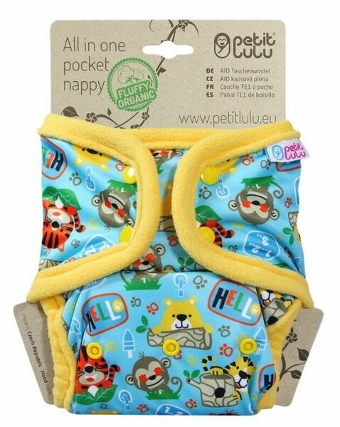 Petit Lulu All In One kapsová plena patent - Džungle ve škole porovnat ceny