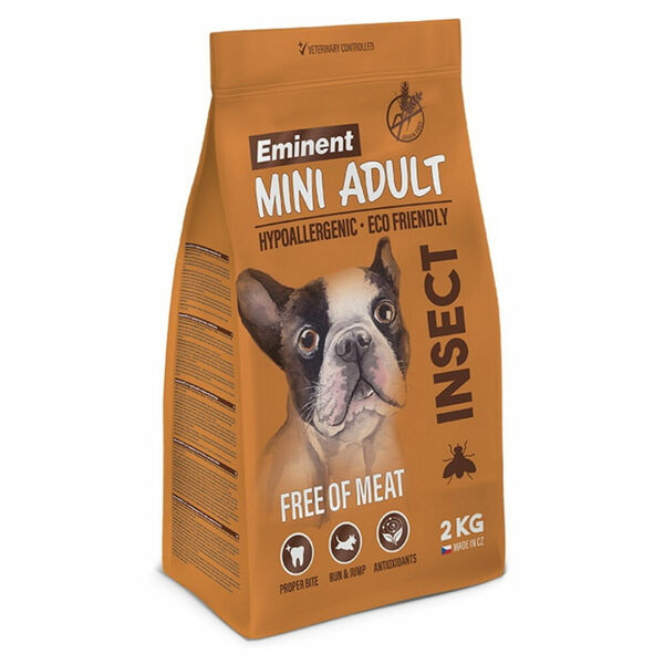 EMINENT Dog Mini Adult hmyz granule pro psy trpících alergiemi 2 kg porovnat ceny