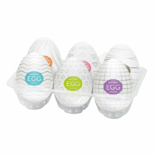 Tenga Pánský masturbátor Egg 6 Styles Pack 6ks porovnat ceny