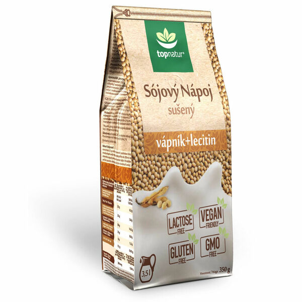 TOPNATUR Sójový nápoj S vápníkem a lecitinem sušený 350 g porovnat ceny