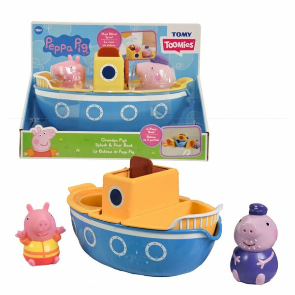 TOOMIES Prasátko Peppa Pig s dědečkem na lodi porovnat ceny