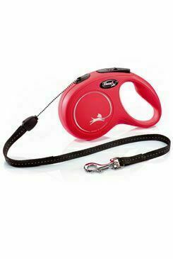 Vodítko Flexi Classic New S Lanko 8m/12kg červená porovnat ceny