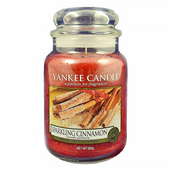 YANKEE CANDLE Sparkling Cinnamon Classic velký 623 g porovnat ceny