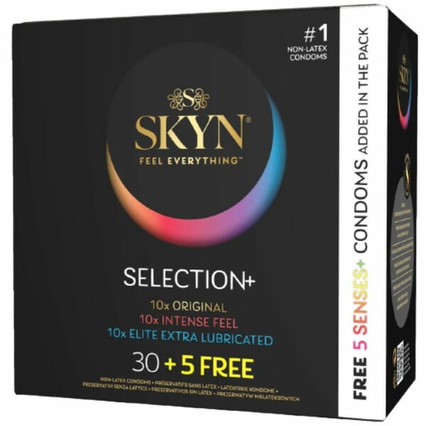 SKYN Selection – mix bezlatexových kondomů (35 ks) porovnat ceny