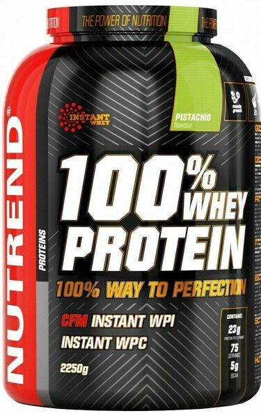 Nutrend 100% Whey Protein 2,25kg pistácie porovnat ceny