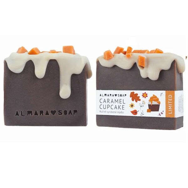 ALMARA SOAP Caramel Cupcake Tuhé mýdlo 100 ± 5 g porovnat ceny
