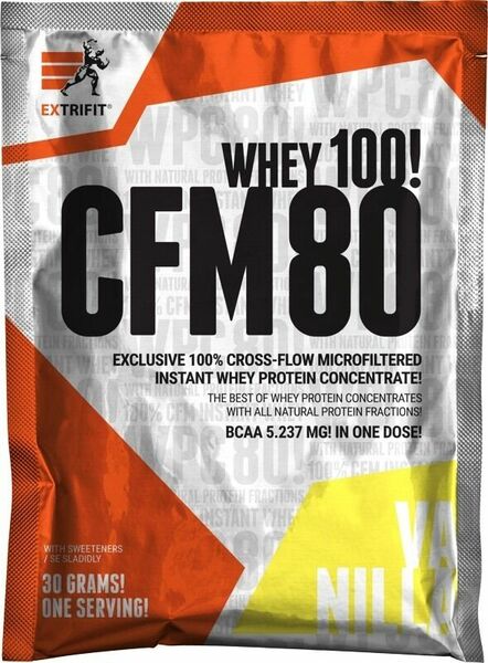 Extrifit CFM Instant Whey 80 30g vanilka porovnat ceny