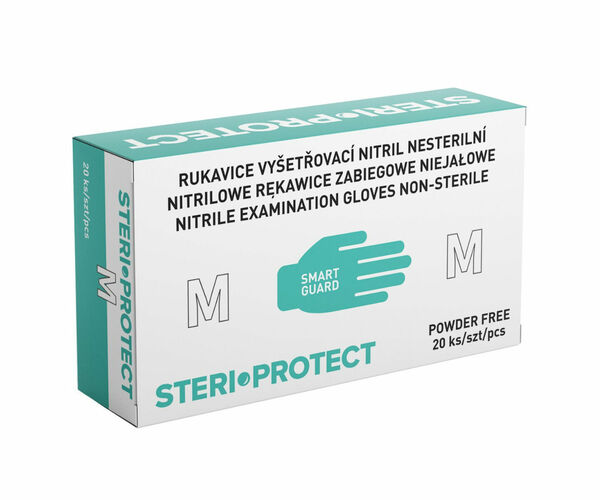 Steriwund Rukavice vyšetřovací nitrilové vel. M nesterilní 20 ks porovnat ceny