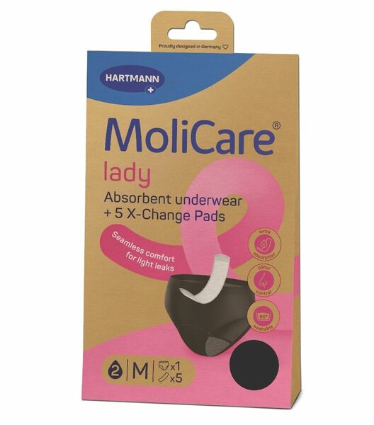 MoliCare Lady absorpční prádlo vel. M 1 ks + vložky X-Change 5 ks porovnat ceny