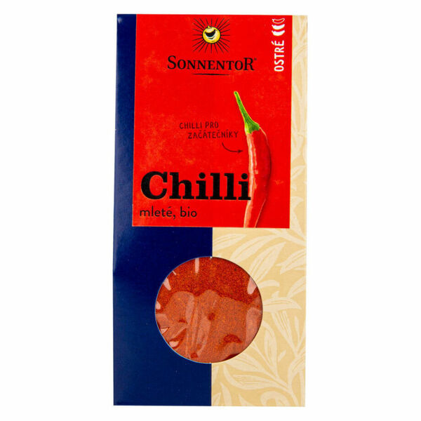 SONNENTOR Chilli mleté BIO 40 g porovnat ceny
