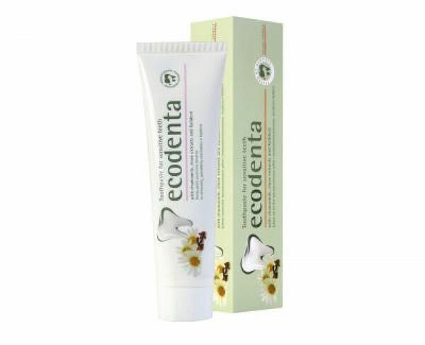 ECODENTA Zubní pasta pro citlivé zuby s heřmánkem, hřebíčkem a Kalidentem 100 ml porovnat ceny