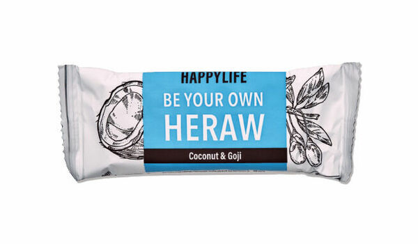 HAPPYBAR - kokosová tyčinka s goji bio & raw 50g porovnat ceny
