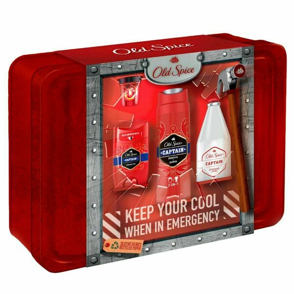 Old Spice Dárková sada pro muže v plechovce Captain 3ks porovnat ceny