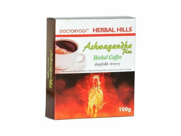 Isha Agro Developers Pvt. Ltd. India  Herbal Hills Bylinná káva Ashwagandha 100g porovnat ceny
