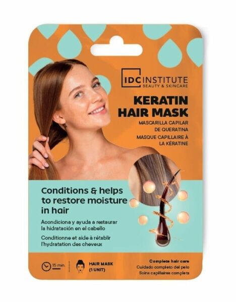 IDC Institute Maska na vlasy s keratinem 25 g porovnat ceny
