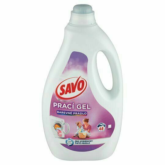Savo Gel na barevné prádlo 48W 2.4 l porovnat ceny