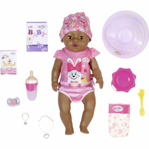 Zapf BABY Born Holčička černoška s kouzelným dudlíkem 43cm porovnat ceny