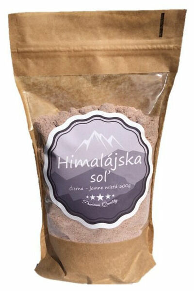 Najtelo Kala namak Černá himalájského sůl jemná 500 g porovnat ceny