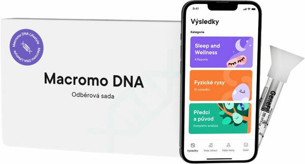 Macromo DNA Lifestyle – genetický test pro zdravý životní styl porovnat ceny
