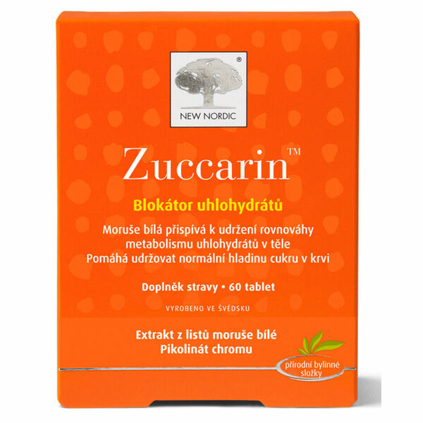 NEW NORDIC Zuccarin 60 tablet porovnat ceny