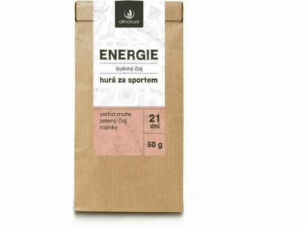 Allnature Energie Bylinný čaj 50g porovnat ceny