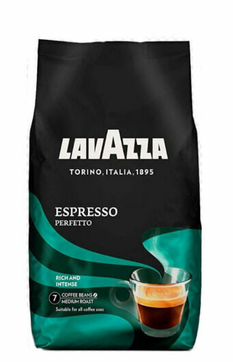 Lavazza Espresso Perfetto zrnková káva 1kg porovnat ceny