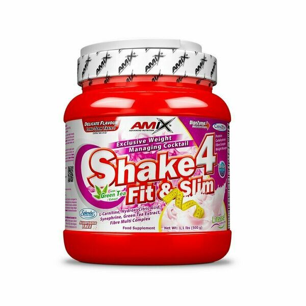 Amix Shake 4 Fit&Slim, Banana, 500g porovnat ceny