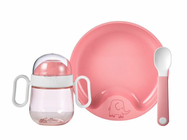 Mepal Dětská jídelní sada Mio Deep Pink 3 ks porovnat ceny