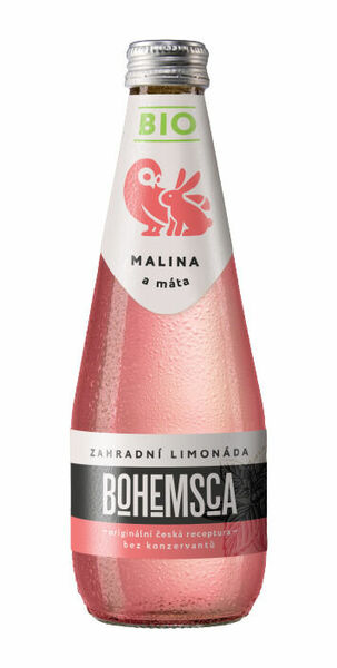 Bohemsca Bio Zahradní limonáda Malina & Máta 330ml porovnat ceny