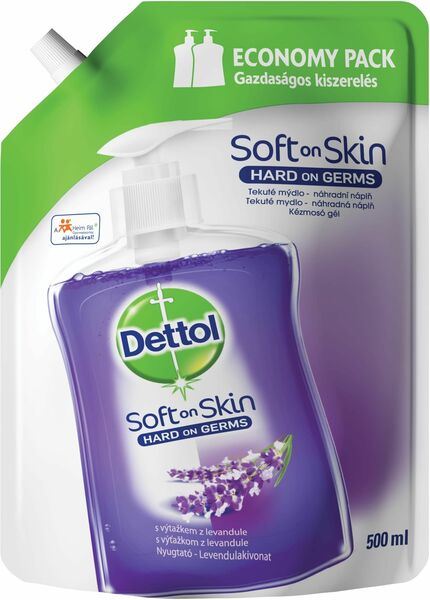 Dettol Tekuté mýdlo náhradní náplň levandule 500ml porovnat ceny