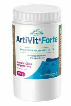 Vitar Veterinae Artivit Forte Prášek 600g porovnat ceny