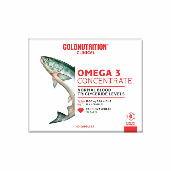 GOLDNUTRITION Omega 3 concentrate 60 kapslí porovnat ceny
