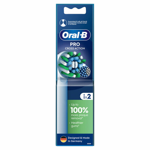 Oral-B Pro Cross Action Kartáčkové hlavy 2 ks porovnat ceny