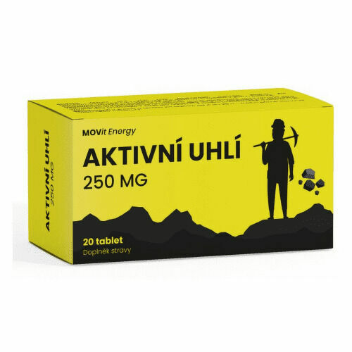 Movit Aktivní Uhlí 250mg Tbl.20 porovnat ceny