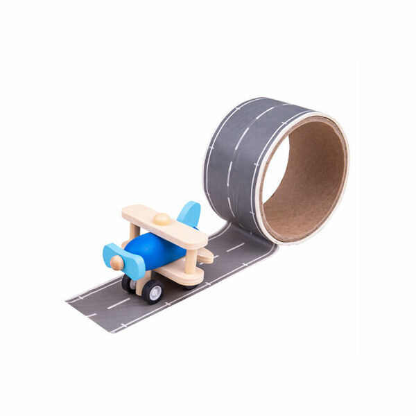 Bigjigs Toys Lepící páska runway s letadlem porovnat ceny