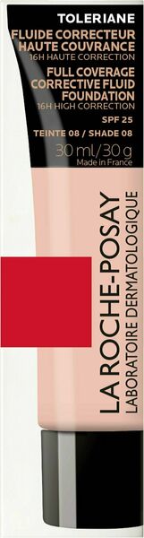 La Roche-Posay Toleriane plně krycí korektivní make-up SPF25 odstín 8, 30 ml porovnat ceny