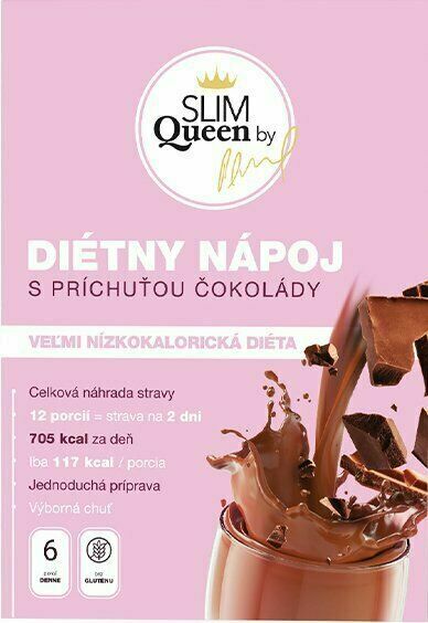 SLIM Queen Dietní nápoj, čokoláda 12 x 32 g porovnat ceny