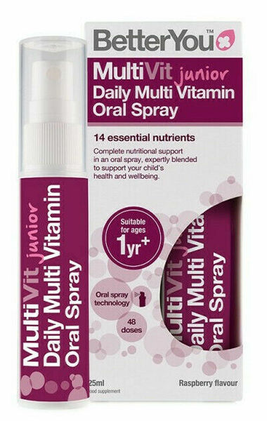 BetterYou Multivit Junior Orální sprej 25ml porovnat ceny
